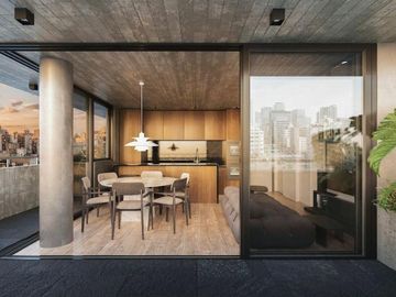 VENTA | FINANCIACIÓN - Departamento piso exclusivo 2 dormitorios con balcón aterrazado - Centro.