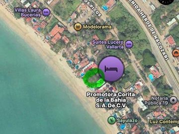 TERRENO A PIE DE PLAYA EN BAHÍA DE BANDERAS