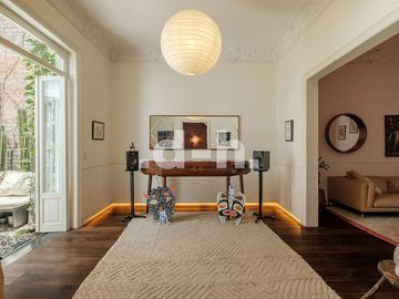 Townhouse neoclásico con gran terraza y roof garden Roma Norte