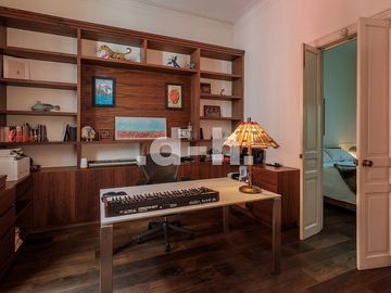 Townhouse neoclásico con gran terraza y roof garden Roma Norte