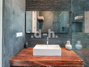 Townhouse neoclásico con gran terraza y roof garden Roma Norte