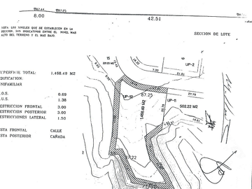Terreno  Venta en Las Cumbres Residencial, Zapopan – 1,468 m²
