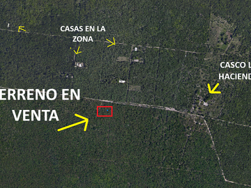 TERRENO EN VENTA  EN MERIDA, MISNEBALAM