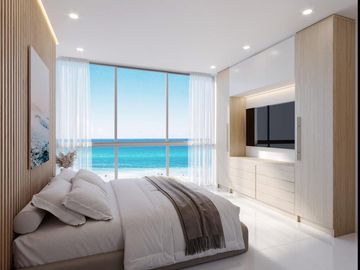 Depto de 2 dormitorios en preventa — Condominio Salerno, Malecón de Salinas.