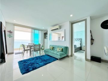 Vendemos apartamento 2 alcobas Palmetto Beach Cartagena de indias