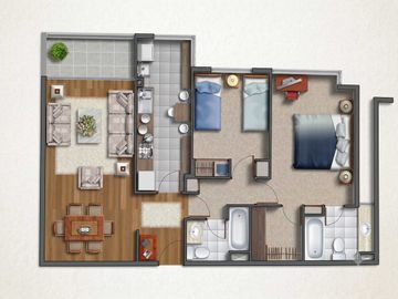 Departamento en venta  en LA SERENA