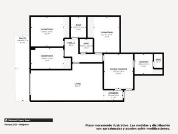 VENTA DEPARTAMENTO 4 AMBIENTES BELGRANO FUNCIONAL