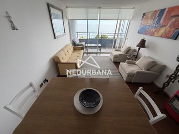ARRIENDO DEPARTAMENTO CON HERMOSA VISTA 2 DORMITORIOS EN REÑACA