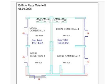 EXCLUSIVOS LOCALES NUEVOS EDIF PLAZA ORIENTE II