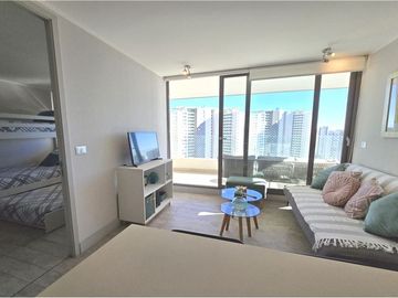 ARRIENDO! Depto en Concón, 2 hab 2 baños.