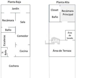Estrena casa en venta! Mayorca Residencial de 2 recámaras con baño c/u