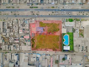 TerrenoGran Terreno Comercial Cz De 14,508 M² En Avenida Trapiche – Comas