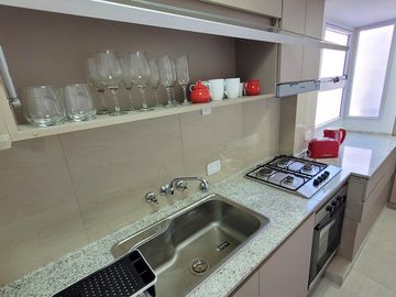 2 Amb, Palermo, Av.Santa fe, reciclado a nuevo, muy luminoso, cocina indpte
