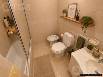 Venta Departamento 3 ambientes con cochera balcón y Baulera en Flores