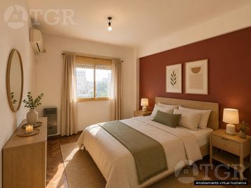 Venta Departamento 3 ambientes con cochera balcón y Baulera en Flores