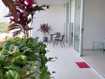 DEPARTAMENTO  AMUEBLADO EN MONTEJO PLAZA AL NORTE DE MERIDA