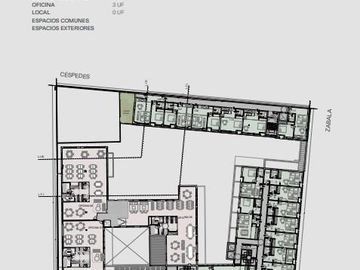 Departamento Monoambiente en venta - Emprendimiento Mitte Zabala- Chacarita