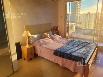 Monoambiente con balcón y amenities en alquiler temporario en Monserrat