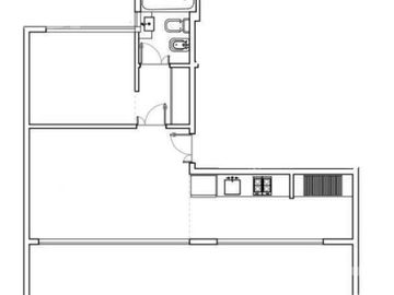Departamento 2 ambientes - Jorge Newbery 3765, Chacarita