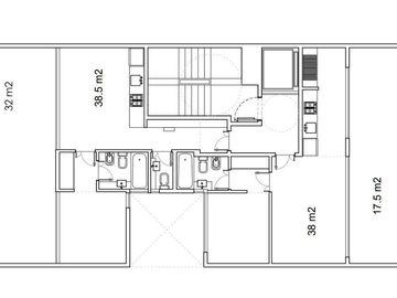 Departamento 2 ambientes - Jorge Newbery 3765, Chacarita
