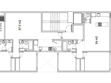 Departamento 2 ambientes - Jorge Newbery 3765, Chacarita