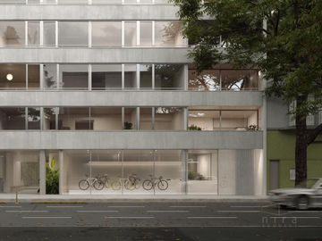 Av. J. Newbery y Roseti venta-alquiler a estrenar-  13 m lineales de vidriera