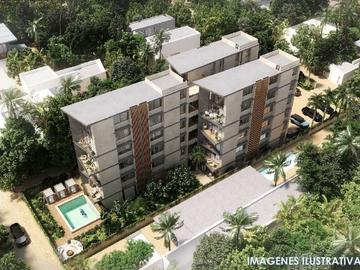 Venta Departamento en Chicxulub Puerto a 50 metros de la playa Yucatán