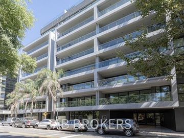 ALQUILER DEPAMPA - Departamento 2 ambientes AMOBLADO CON ESCRITORIO y cochera - Seg 24 hs