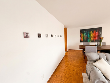 Departamento en renta en la  Del Valle, semi amueblado