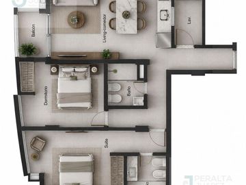 Ultimo dpto 2 dormitorios al frente en venta