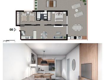 Venta - Departamento 1 dormitorio - Santiago al 1500 - Centro Rosario