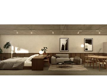 Monoambiente en venta Fitz Roy 1200 - En obra