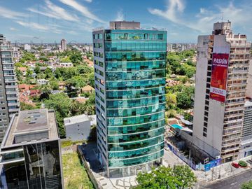ALQUILER PISO DE OFICINA CORPORATIVO LEED PREMIUM AAA  VICENTE LOPEZ c VISTA AL RIO
