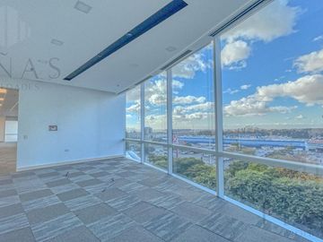 ALQUILER PISO DE OFICINA CORPORATIVO LEED PREMIUM AAA  VICENTE LOPEZ c VISTA AL RIO