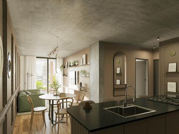 Venta departamento de 2 dormitorios con amplio balcón y amenities en zona Centro