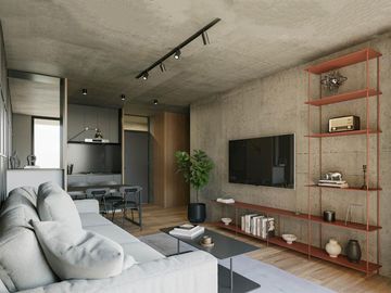 Venta departamento de 2 dormitorios con amplio balcón y amenities en zona Centro