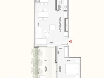 LANZAMIENTO VENTA ESTUDIO PROFESIONAL 5° PISO - AV LIBERTADOR BARRIO RIVER