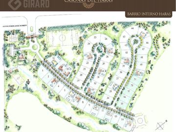 Venta de Lote en el Barrio Privado Casuarinas, Casonas del Haras, zona sur de Mar del Plata