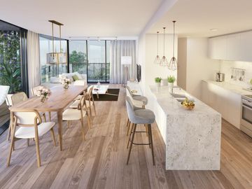 Venta Departamento Monoambiente 39M2, Frente.