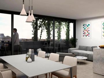 Venta Departamento Monoambiente 39M2, Frente.