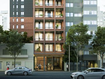 Venta departamento de 1 dormitorio con amplio balcón y amenities en zona Centro