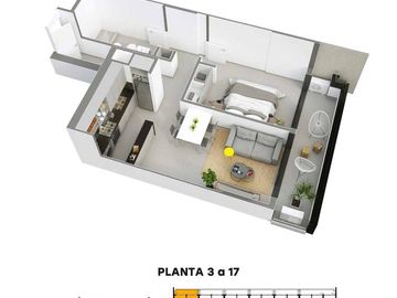Departamento en Venta Nueva Córdoba 2 Dormitorios Posesion 2028