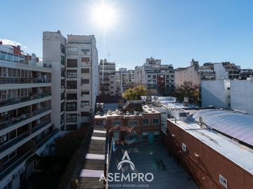 Venta de Monoambiente en Villa del Parque vista abierta a estrenar