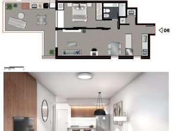Venta - Departamento 1 dormitorio - Santiago al 1500 - Centro Rosario