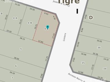 Terreno en Tigre