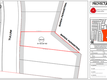 LOTE EN VENTA EN PARQUE QUINTANA ROO, ubicado en Lomas de Angelópolis, Cascatta.