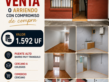 ACOGEDOR HOGAR, CERCANO A COMERCIO Y COLEGIOS