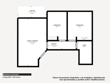 VENTA SEMIPISO 3 AMBIENTES 44 MTS VILLA URQUIZA