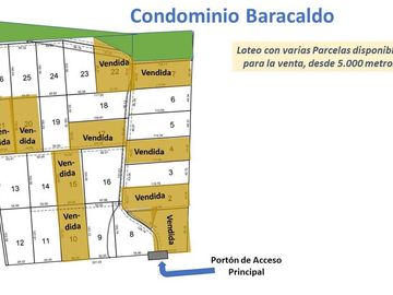 Parcela en venta  en MARÍA PINTO