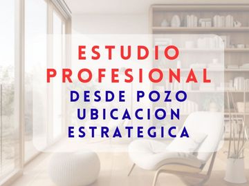 VENTA ESTUDIO/OFICINA NUÑEZ DESDE POZO